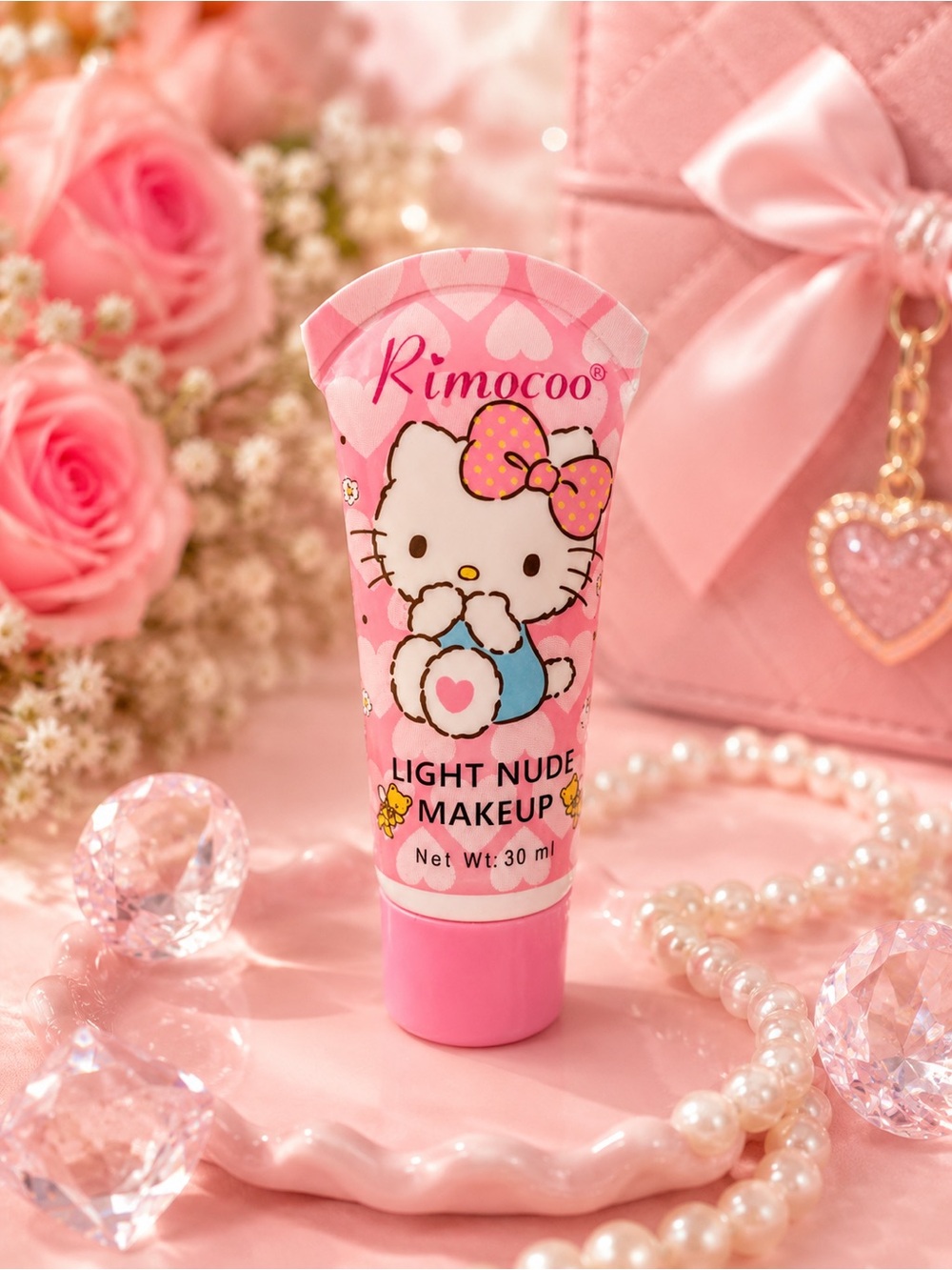 Light Nude Makeup Cream - Pink